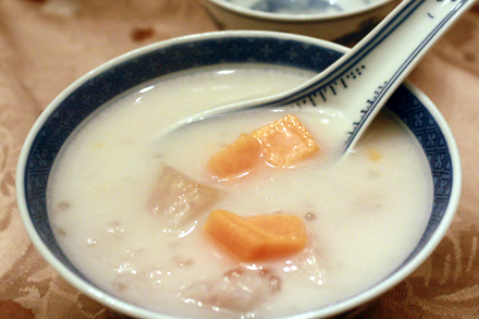 Tapioca Coconut Soup