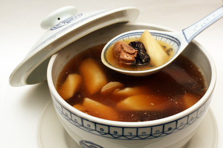 Pork Ribs and Mountain Yam Soup