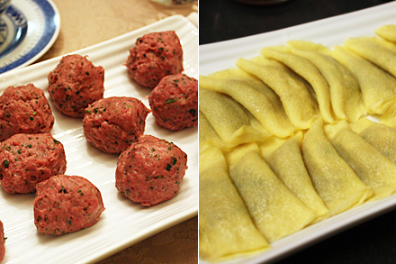 Beef Balls and Egg Dumplings